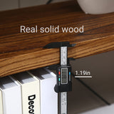 Rustic Vintage Industrial 4-Tier Solid Wood and Metal Bookshelf by WH-AOERPUMY WH-AOERPUMY