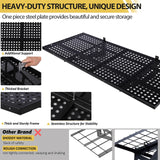 GarveeTech 2-Pack 1.6x4ft Garage Wall Shelving, Garage Storage Wall Garage Shelves for Wall Storage, Heavy Duty Garage Storage Rack Wall Mounted Floating Shelves, 560lbs Load Capacity GarveeTech