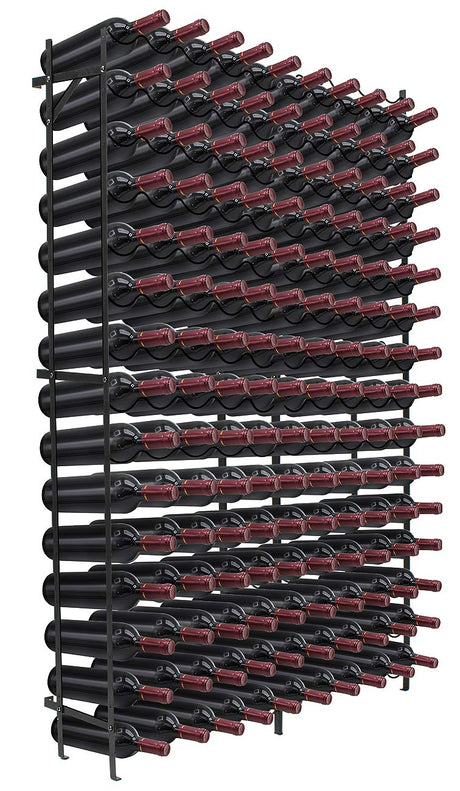Sorbus Wine Rack Freestanding Floor - Wine Bottle Holder Holds 150 Bottles of Wine - 150 Bottle Capacity Wine Storage for Any Bar, Wine Cellar, Kitchen, Dining Room Sorbus