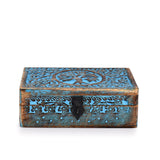 BHAVATU |Wooden Jewelry Box, Tarot Box, Celestial Home Decor, Witch Box, Tree of Life, Trinket Box |Size- 8" x 5" x 2.5",| Decorative Storage Bin BHAVATU