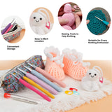 OWill 14 Piece Crochet Hook Set, Soft Grip Ergonomic Crochet Needles with Storage Case, Ideal for Beginners, Arthritic Hands OWill