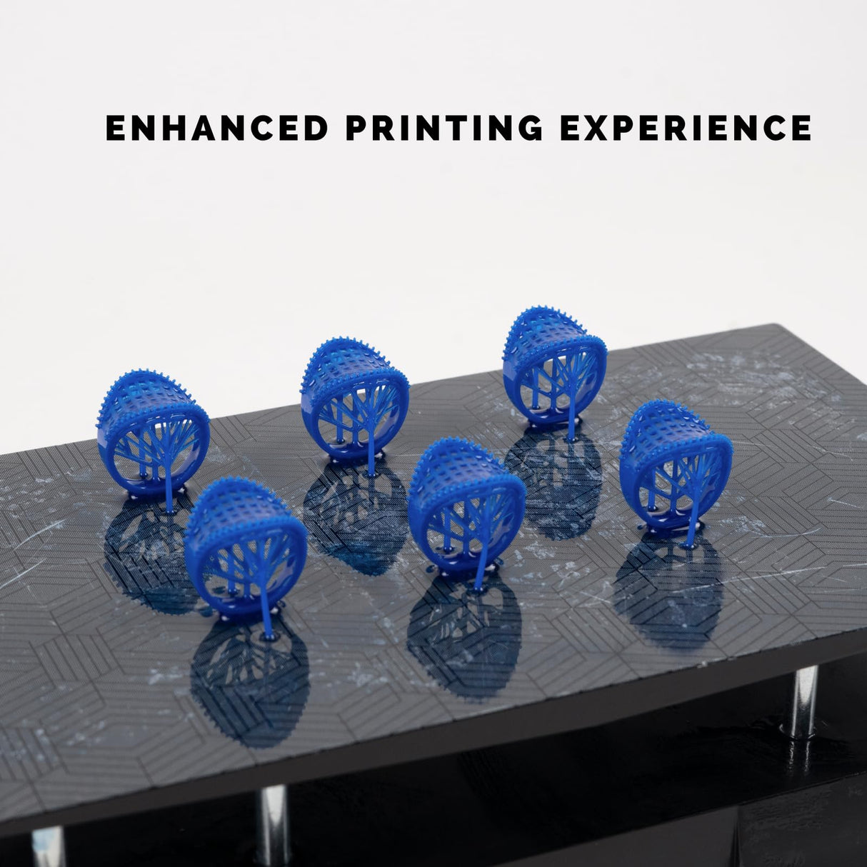 Siraya Tech Cast 3D Printer Resin Best Balance of Easy Burning and Printing Smooth Surface High Resolution Castable 405nm UV-Curing Resin for Jewelry and Metal Parts (Royal Blue, 1kg) Siraya Tech