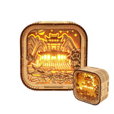 Generic GXUANAN 3D Wooden Puzzles for Adults and Kids, LED 3 Lighting Modes, DIY Kid's Game, Meaningful Gifts for Kids Age 6 7 8 9 10 11 12 13 Boys and Girls, Primary Colour of Trees, L0106P WoodArtSupply