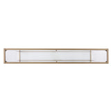 SEI Furniture Bergen Narrow Metal Console Table, Gold SEI Furniture