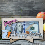 Easter Money Holder for Boys Girls, Surprise Place Card Holder, Custom Cash Holders with Pull Out, Happy Easter Gifts V-DECORPARKS
