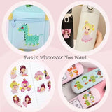 SHOWERRING 5D DIY Diamond Art Stickers Kits for Kids,Cartoon Gem Digital Art Painting Stickers Mosaic Craft Kit (Castle Princess) SHOWERRING