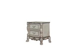 Acme Dresden Nightstand in Vintage Bone White ACME Furniture