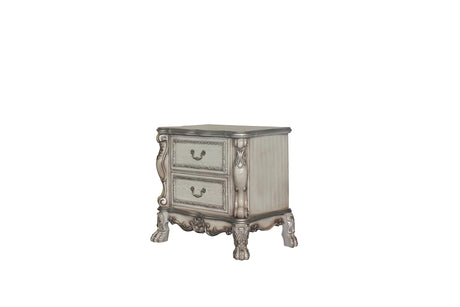 Acme Dresden Nightstand in Vintage Bone White ACME Furniture