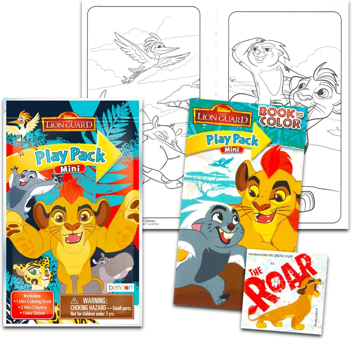 Disney Junior Lion Guard and Lion King Coloring and Activity Set - Bundle of Coloring Book, Play Packs, Imagine Ink and More | Party Supplies Pack Disney