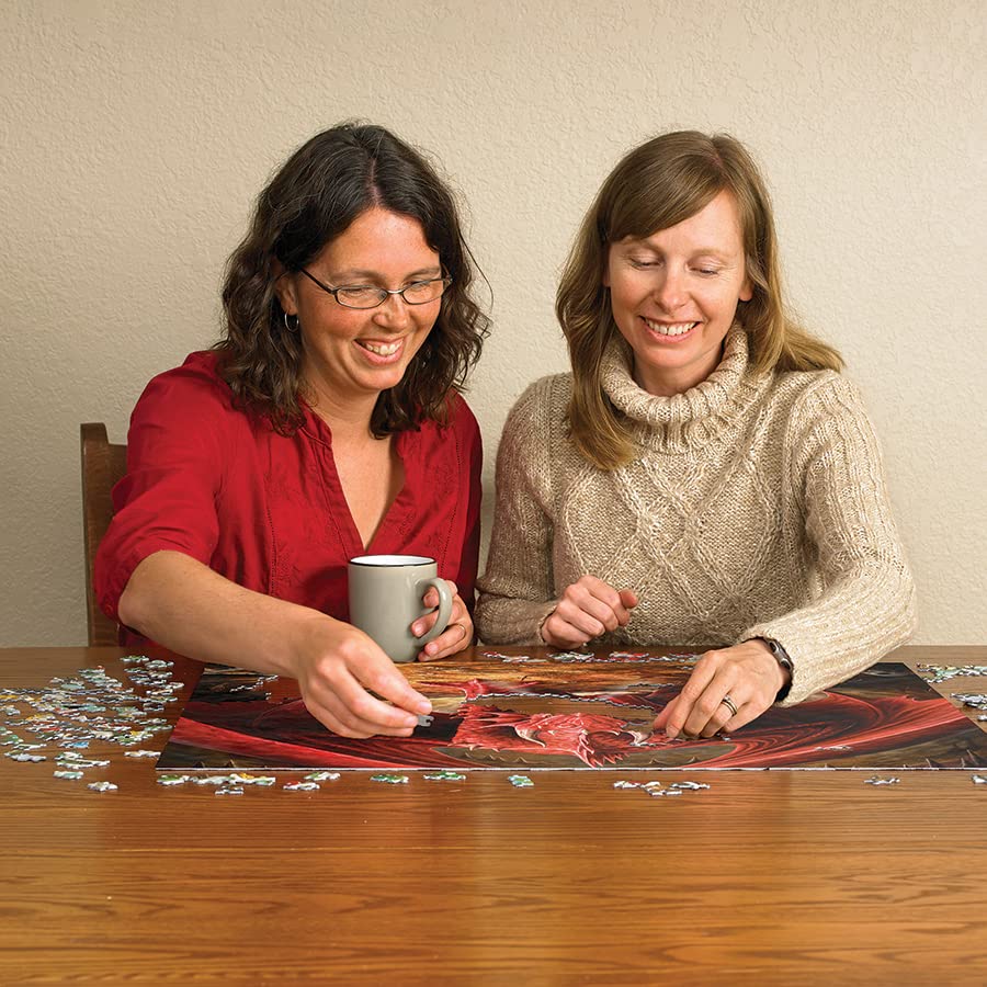 Cobble Hill 1000 Piece Puzzle - Dragon's Lair - Sample Poster Included Cobble Hill Puzzle Company Ltd.