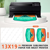 Sublimation Paper 13x19, 160 Sheets Heat Transfer Paper for Any Inkjet Printer 125g with Thermal Sublimation Ink Print on Mugs, Polyester Phone Cases, Light Fabrics DIY Gifts Dynta