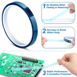 selizo Heat Tape for Heat Press Sublimation, 6 Packs Heat Transfer Tape Heat Resistant High Temperature Adhesive Tape for Dye Sublimation, HTV Craft selizo