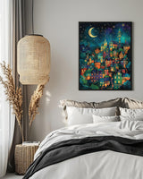 Starry Night Diamond Art Kits for Adults, Crafts 5D Diamond Painting Dot Kit for Adult Beginners, Abstract Landscape DIY Round Dots Full Drill Diamonds Paintings Art for Home Wall Decor Gifts 12X16 In Luckyrichrui