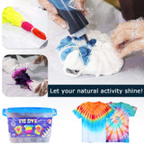 WINSONS Tie Dye Kit 20 Colors Permanent Fabric Dye Art Set for Kids Adults for School, Homemade Party, Creative Groups Activities, DIY Gift WINSONS