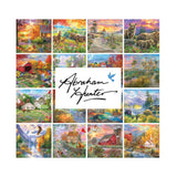 RoseArt - Abraham Hunter - Spring Mill - 2000 Piece Jigsaw Puzzle for Adults RoseArt