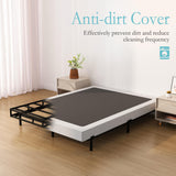 Upcanso Box Spring for Queen Bed Bed Base 6 Inch, Low Profile Metal Queen Box Spring with Fabric Cover, 3000 Lbs Max Weight Capacity Mattress Foundation, Noise-Free, Easy Assembly Upcanso
