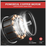 HAowosi Upgraded Wood Lathe 14" x 40", Power Wood Turning Lathe Adjustable 4 Speed 810/1180/1700/2480RPM, Benchtop Mini Wood Lathe with 5 Chisels for Woodworking HAowosi