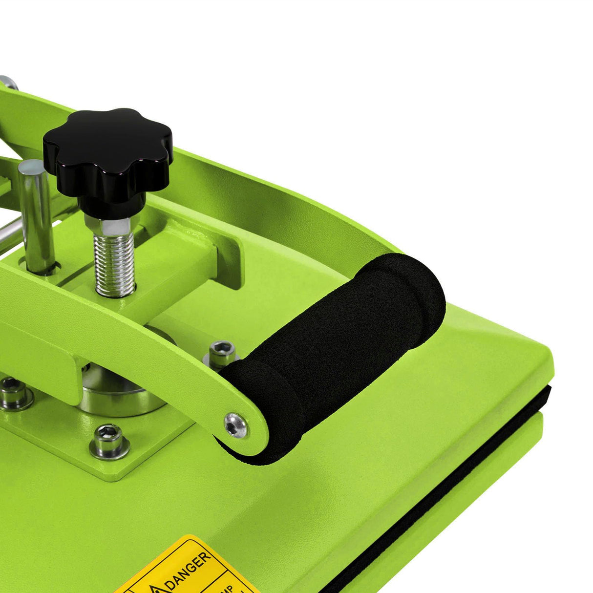 Heat Press Machine 9x12 Inch Clamshell Sublimation T Shirt Press, Multifunction Heat Press Transfer Machine for t Shirts, Bags, Mats, Puzzles,Garments,700W, Green SNKOURIN