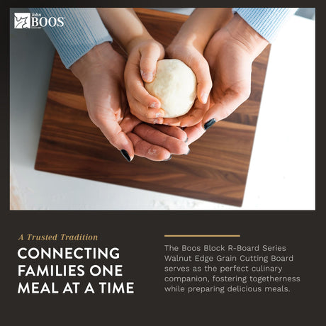 John Boos Block R-Board Reversible Wood Cutting Board, 24"x18"x1.5", Walnut John Boos