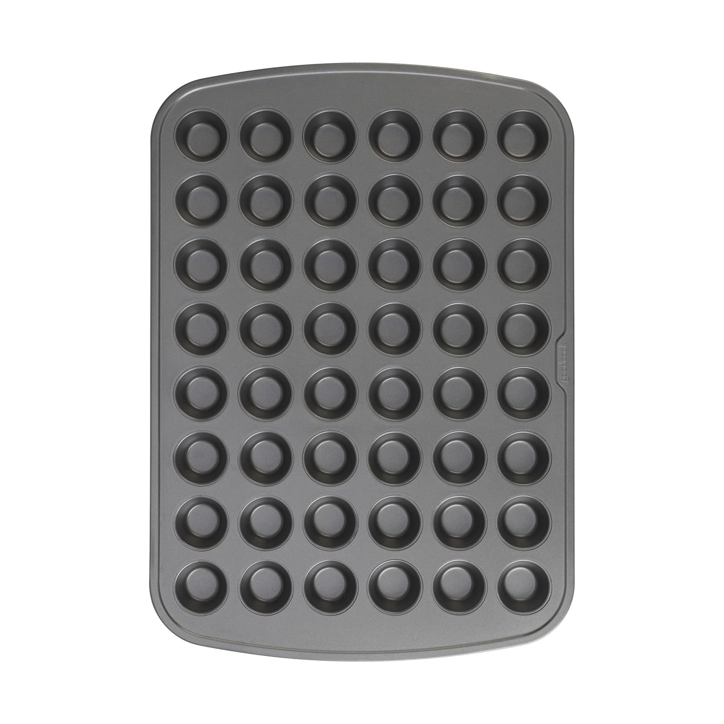 GoodCook Everyday Non-Stick Steel 48 Cup Mini Muffin Pan – Heavy Duty Small Muffin Pan, Bakeware Cupcake Pan, Delicious Baked Goods Muffin Tin Tray, Dishwasher Safe