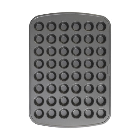 GoodCook Everyday Non-Stick Steel 48 Cup Mini Muffin Pan – Heavy Duty Small Muffin Pan, Bakeware Cupcake Pan, Delicious Baked Goods Muffin Tin Tray, Dishwasher Safe GoodCook