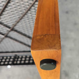 Outsunny 3 Pieces Patio Bistro Set Wooden with Cushions, PE Wicker Patio Furniture Outdoor for Porch, Backyard, Garden, Brown Outsunny