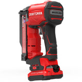CRAFTSMAN V20 Pin Nailer Kit, 23 Gauge, Cordless, Battery and Charger Included (CMCN623C1) CRAFTSMAN