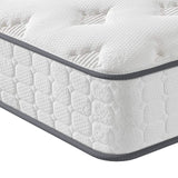 Vesgantti Twin Mattress, 10 Inch Twin Size Hybrid Mattress in a Box, Twin Bed Innerspring Mattress with Gel Memory Foam and Pocket Coils Spring, Tight Top Series Medium Firm Feel Vesgantti