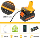 Replacement Battery Adapter DCA1820 for Dewalt 18V Tools, Convert 18V / 20V Lithium Battery to NiCad/NiMH Battery, Makes The Battery can be Used for Nickel Drill and Charger Fancy Buying