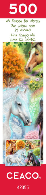 Ceaco - A Season for Horses - 500 Piece Jigsaw Puzzle Ceaco