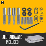 Planer Folding Table for DEWALT DW735 Planer, Provides Additional 9 inch Support on Each Side of the DW735 Planer manram