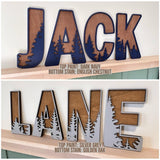 Personalized Wooden Name Sign for nursery, Wall letters Customized Name Sign Baby Room Decor, Baby Nursery Name Sign Wood Signs Personalized Baby Name Sign, Personalized Name Sign Wooden Baby Sign MONTOJOY