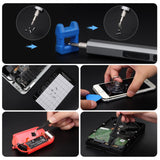 STREBITO Mini Electric Screwdriver, 144-Piece Electric Precision Screwdriver Set Small Power Screwdriver Cordless Rechargeable, Electronic Repair Tool Kit for PC, Computer, Laptop, Phone, RC Drone STREBITO