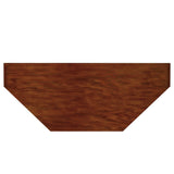 Leick Home Riley Holliday Mission Corner TV Stand with Storage, 46-Inch, Oak Leick Home