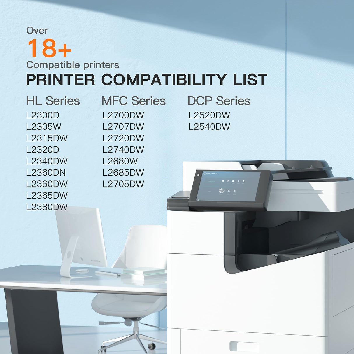 E-Z Ink Compatible Toner Cartridge Replacement for Brother TN660 TN-660 TN 660 TN630 Compatible with HL-L2300D HL-L2380DW HL-L2320D DCP-L2540DW MFC-L2700DW MFC-L2685DW Printer (2 Black) E-Z Ink