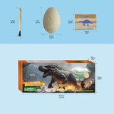 LIHBCAIYI Dino Eggs Dig Kit 12Pcs Dinosaur Excavation Bricks Toys Archaeology Science STEM Experiments Toy Egg Hunt Party Gift for Kids 6-12 Years Old and Up Boys Girls LIHBCAIYI