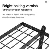 lesolar Garage Wall Shelves 2 Pack 14.2"x31.5" Garage Shelving Wall Mount for Storage Rack Garage Wall Organizer Floating Shelves Includes 4 Bike and 16 Tool Hooks 500lbs Capacity lesolar