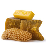 Eco Lux 8 Yellow Beeswax Blocks 100% Pure Natural Organic Bees Wax 6.5oz Eco-Lux Essentials