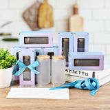 MAFYE Sublimation Glass Blanks With Bamboo Lid, 16OZ Frosted Sublimation Beer Can Glass with Glass Straws Gift Box Mason Jar Cups Mug Travel Tumbler for Beer, Juice, Soda, Iced Coffee, Drinks(8 PACK) MAFYE