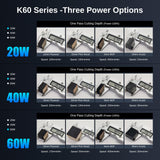 Laser Tree Laser Cutter Module, 60000mW(60W+) Output Power Laser Module, Switchable Diode Laser Module for Laser Engraver, Designed for Powerful Cutting, Higher Accuracy Laser Module with Air Assist LASER TREE