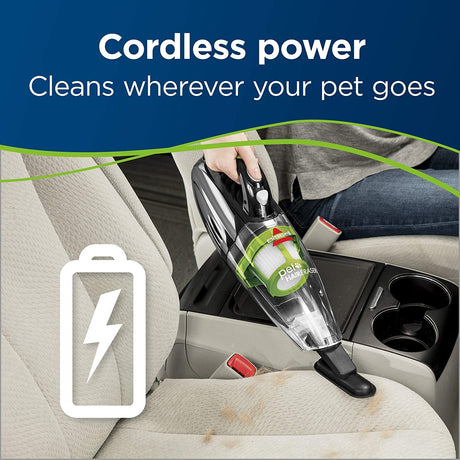 Bissell, 1782 Pet Hair Eraser Cordless Hand and Car Vacuum Bissell