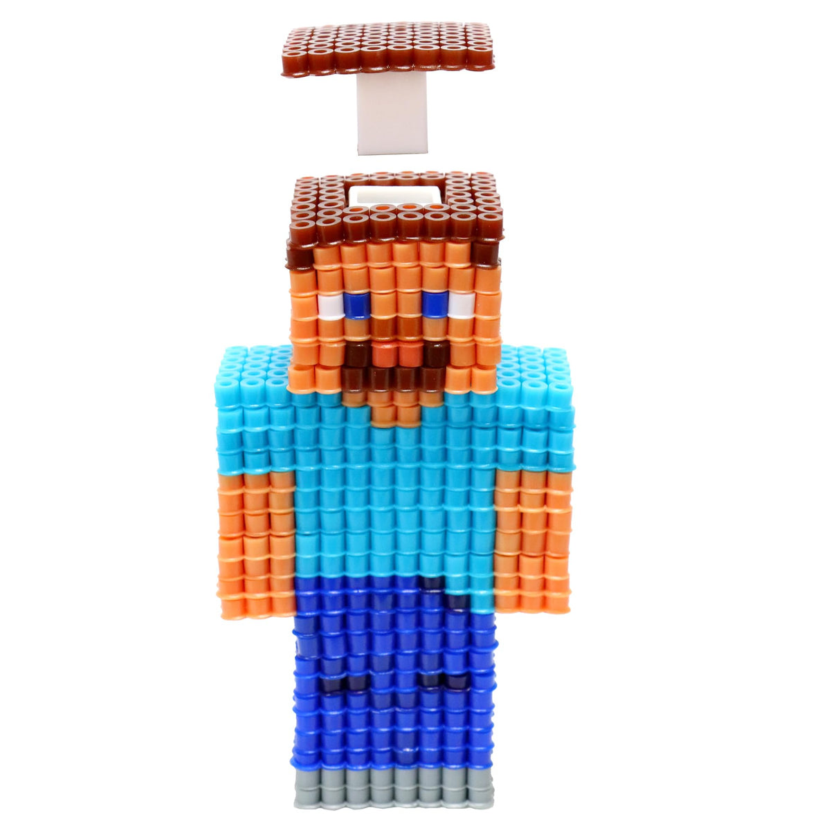 Minecraft Pixel Creations Bead Kit 2500 Beads with Pegboards & Templates Build Characters & Tools from, Encourages Hands-on STEM-Based Play Craft Set for Kids Ages 6+ Tara Toys