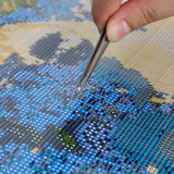 Full Drill 5D Diamond Painting Kit for Adults,Fish 16x10''DIY Diamond Painting by Numbers Diamond Embroidery Kit Cross Stitch Rhinestone Embroidery Arts Craft for Home Decor (Walleye Fish) USTARAIL