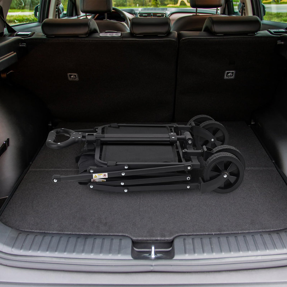 Folding Wagon Cart Large Capacity Heavy Duty Cart for Gardening,Camping,Shopping,Beach and Outdoor Sport LEWANJA