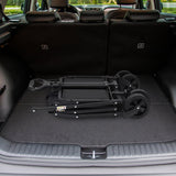 Folding Wagon Cart Large Capacity Heavy Duty Cart for Gardening,Camping,Shopping,Beach and Outdoor Sport LEWANJA