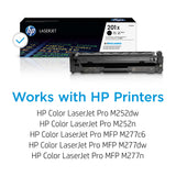 HP 201X Black High-yield Toner Cartridge | Works with HP Color LaserJet Pro M252, HP Color LaserJet Pro MFP M277 Series | CF400X HP