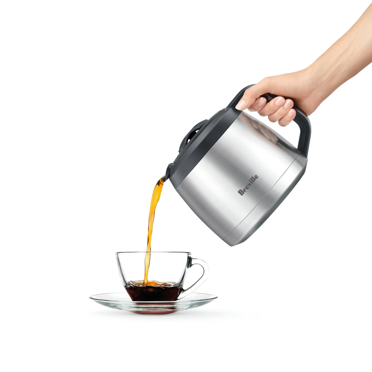 Breville Grind Control Coffee Machine BDC650BSS, Brushed Stainless Steel Breville