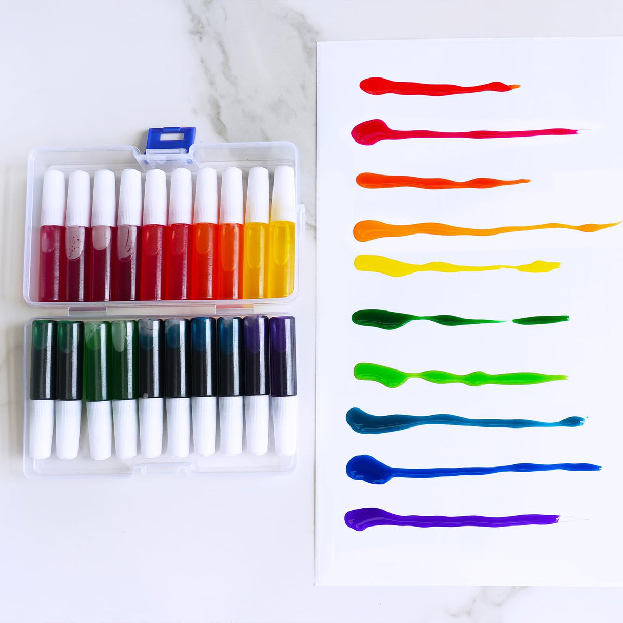 Winlyn 27 Sets Butterfly Suncatchers Ornaments Decorations DIY Window Paint Art Craft Kits Rainbow Sun Catchers Painting Kit for Kids Spring Summer Camping Classroom Party Activities Art Project Winlyn