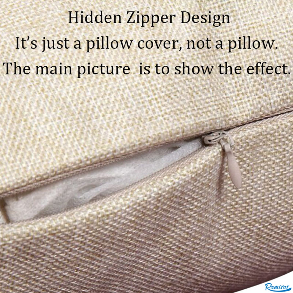 Ramirar Merry Christmas Happy New Year Retro Green Pine Tree Balloons Birds Dolls Gifts Decorative Throw Pillow Cover Case Home Living Room Bed Sofa Car Cotton Linen Square 18 x 18 Inches Ramirar