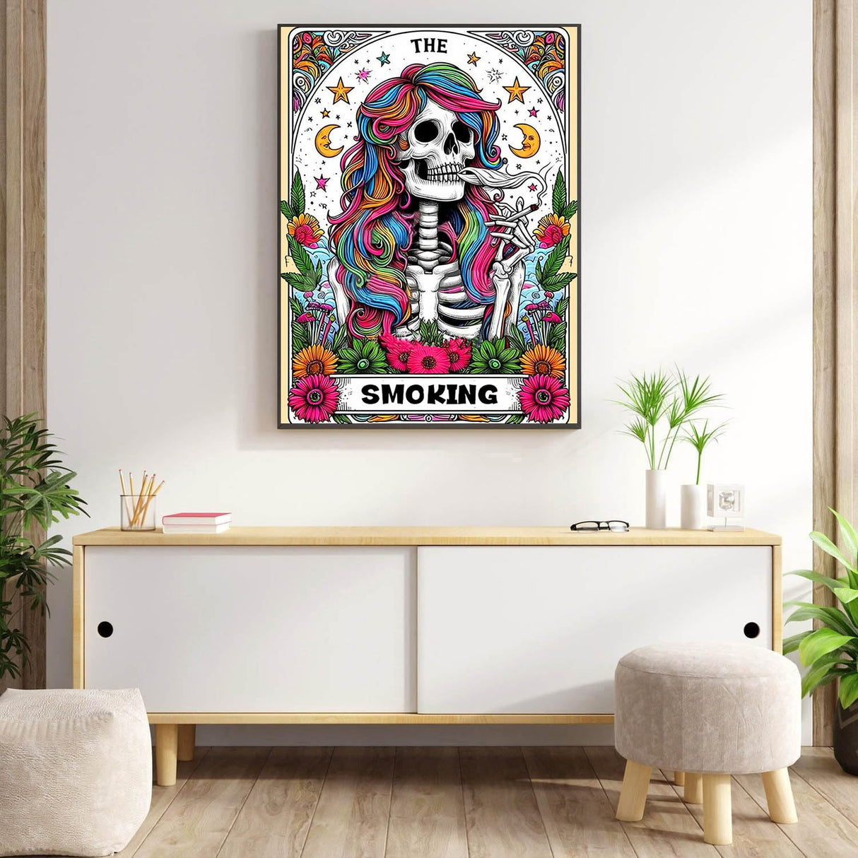 Meothan Diamond Painting Kits for Adults, 5D DIY Skull Diamond Art Kits for Adults Beginners, Diamond Dots Kits Gem Arts Crafts for Living Room Bedroom Offices Home Wall Decor 12X16 Inch Meothan